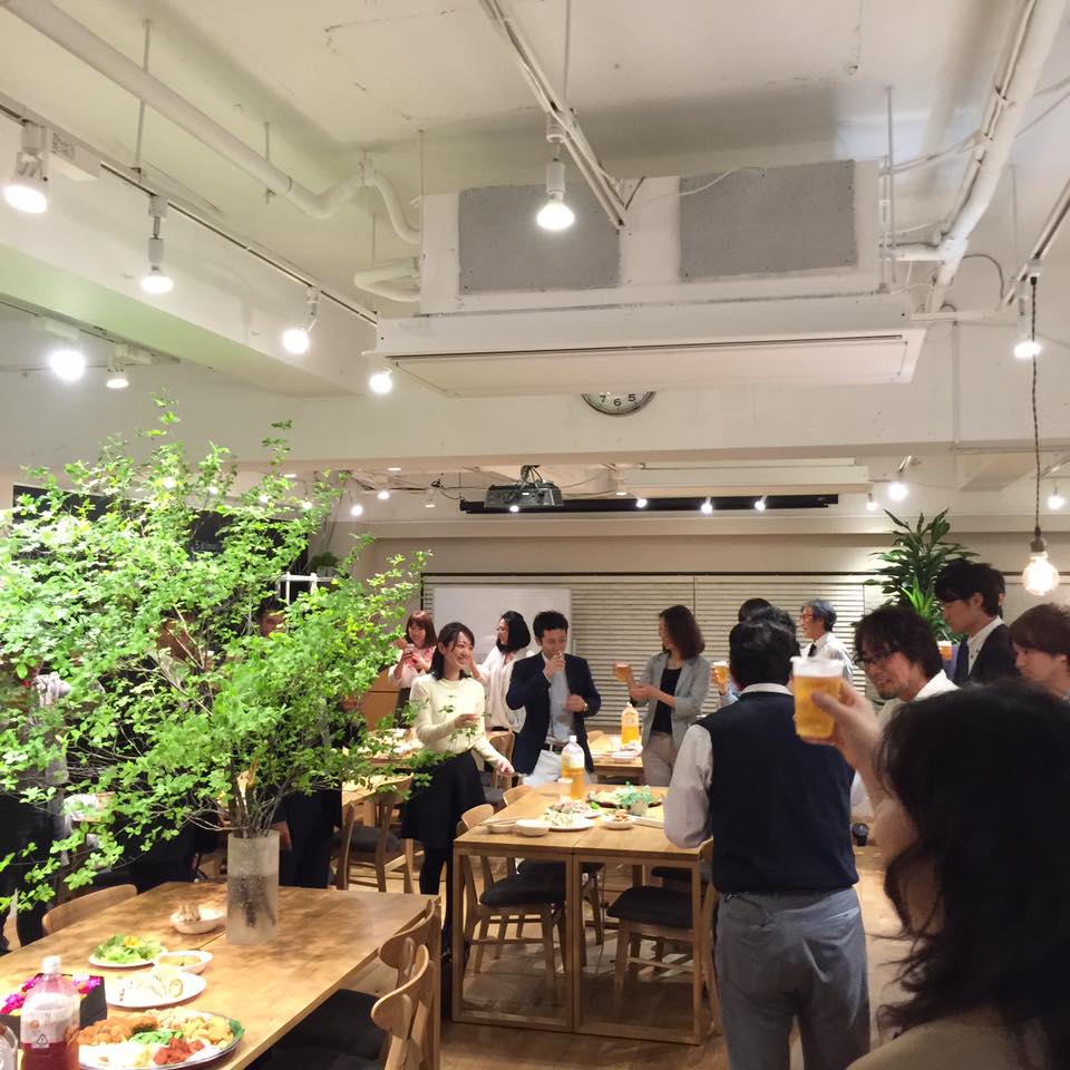 1周年パーティーの様子